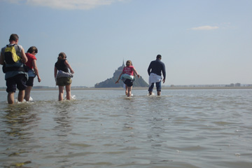 Résidence Le Domaine du Mont - Vacanceole - Balade au pied du Mont Saint Michel